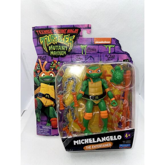 Other - Teenage‎ Mutant Ninja Turtles Mutations MICHELANGELO Transforming Figure
